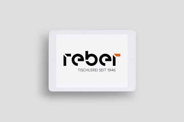 Redesign Logo Tischlerei Reber