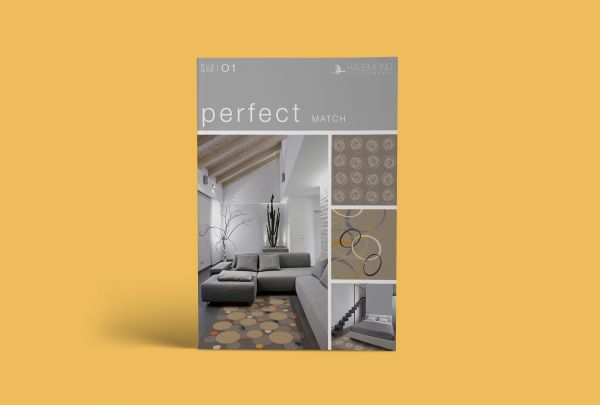 Produktkatalog Titelseite Teppichwerke Halbmond
